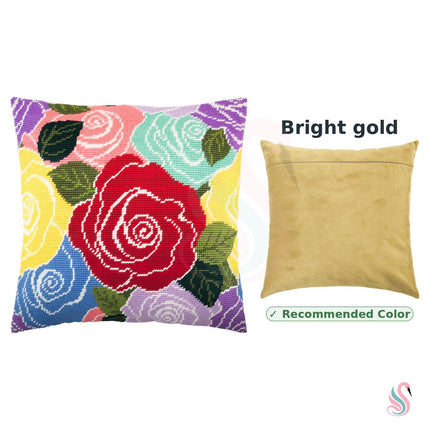 Needlepoint Pillow Kit "Roses"