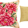 Needlepoint Pillow Kit "Peony"