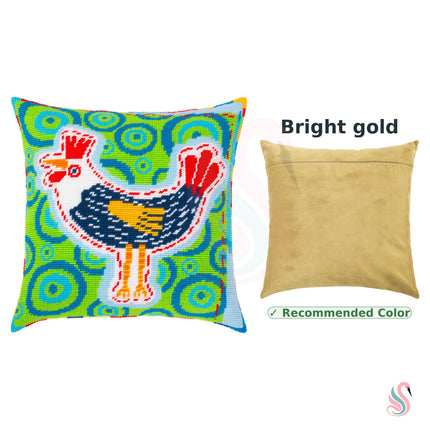 Needlepoint Pillow Kit "Rooster"