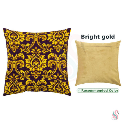 Needlepoint Pillow Kit "Royal Tapestry"