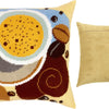 Needlepoint Pillow Kit "Morning coffee"