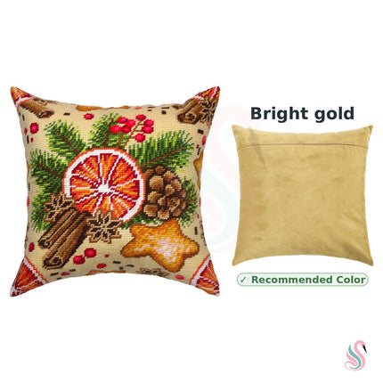 Needlepoint Pillow Kit "Mulled Wine"