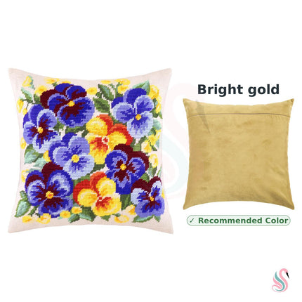 Needlepoint Pillow Kit "Spring Flowers"