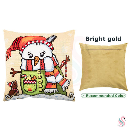 Needlepoint Pillow Kit "Snowman"