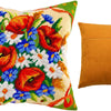 Needlepoint Pillow Kit "Bouquet of Wildflower"