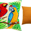 Needlepoint Pillow Kit "Two Parrots"