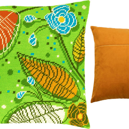 Needlepoint Pillow Kit "Green"