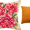 Needlepoint Pillow Kit "Peony"