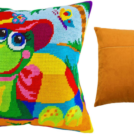 Needlepoint Pillow Kit "Turtle"