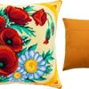 Needlepoint Pillow Kit "Bouquet of Wildflower"