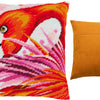 Needlepoint Pillow Kit "Flamingo"