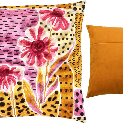 Needlepoint Pillow Kit "Ethiopia"