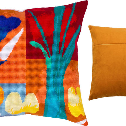 Needlepoint Pillow Kit "Vegetables"