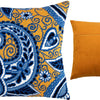 Needlepoint Pillow Kit "Azure and Gold"