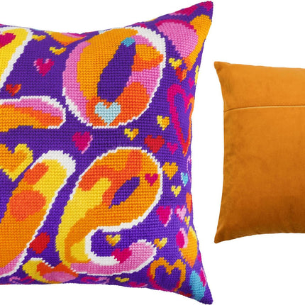 Needlepoint Pillow Kit "Love"