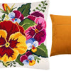 Needlepoint Pillow Kit "Violas"
