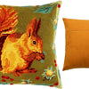 Needlepoint Pillow Kit "Squirrel"