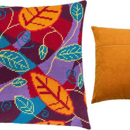 Needlepoint Pillow Kit "Foliage"