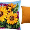 Needlepoint Pillow Kit "Sunflower Bouquet"