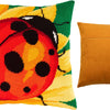 Needlepoint Pillow Kit "Ladybug"