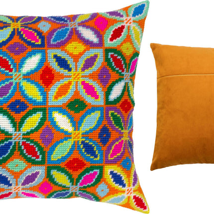 Needlepoint Pillow Kit "Sunbeams"