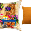 Needlepoint Pillow Kit "Watering Can at Backyard"