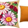 Needlepoint Pillow Kit "Michaelmas daisies"