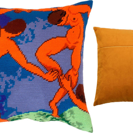 Needlepoint Pillow Kit "Dance"