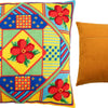 Needlepoint Pillow Kit "Flowers"
