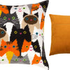 Needlepoint Pillow Kit "Cat choir"