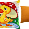 Cross Stitch Pillow Kit "Duckling"
