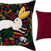 Needlepoint Pillow Kit "Hare on Black"