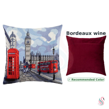 Needlepoint Pillow Kit "London"