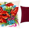 Needlepoint Pillow Kit "Flower arrangement"