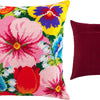 Needlepoint Pillow Kit "Flower Bed"