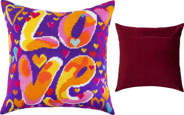 Needlepoint Pillow Kit 