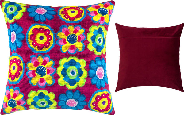 Needlepoint Pillow Kit 