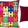 Needlepoint Pillow Kit "Puzzle"