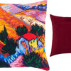 Needlepoint Pillow Kit "Landscape with a House and an Employee"