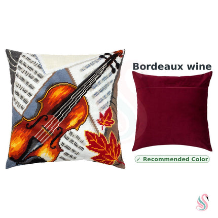 Needlepoint Pillow Kit "Violin"