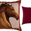 Needlepoint Pillow Kit "Stallion"