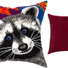 Needlepoint Pillow Kit "Raccoon"