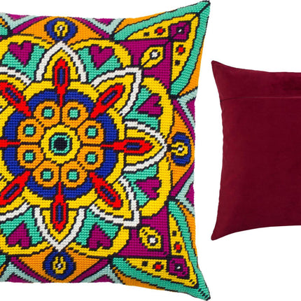 Needlepoint Pillow Kit "Mandala"
