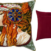 Needlepoint Pillow Kit "Byzantine Head. The Blonde"