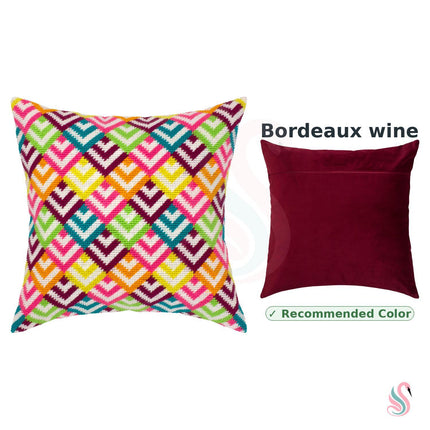 Needlepoint Pillow Kit "Summer Mood"