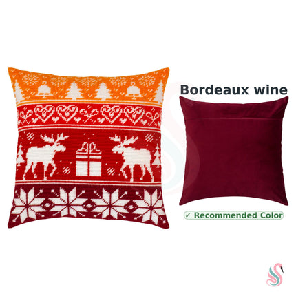 Needlepoint Pillow Kit "Scandinavian Christmas"