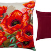 Needlepoint Pillow Kit "Poppies"