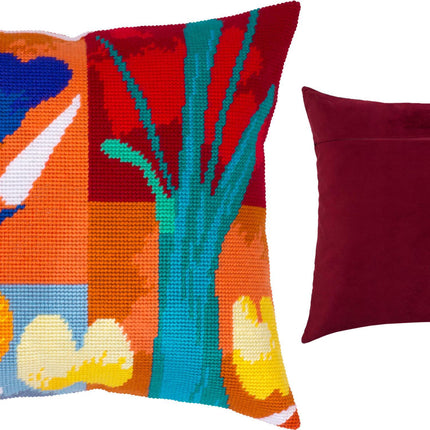 Needlepoint Pillow Kit "Vegetables"