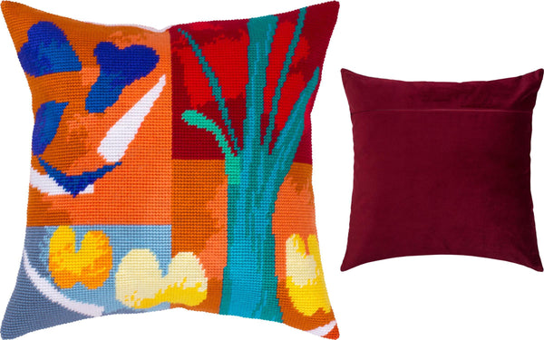 Needlepoint Pillow Kit 
