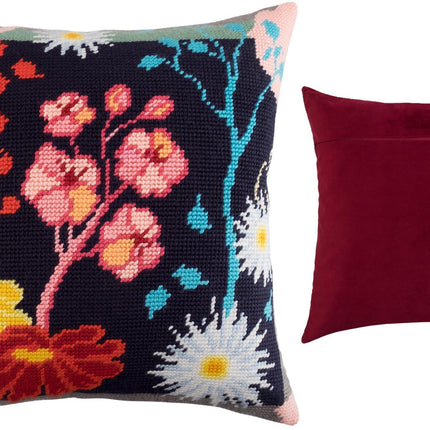 Needlepoint Pillow Kit "Sea Anemones"